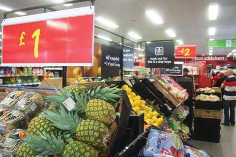 Asda's Dudley branch is both a convenience store and a place where customers can buy fresh produce